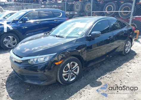 2016 Honda Civic Lx z USA, uszkodzony, nr VIN 2HGFC2F54GH510102